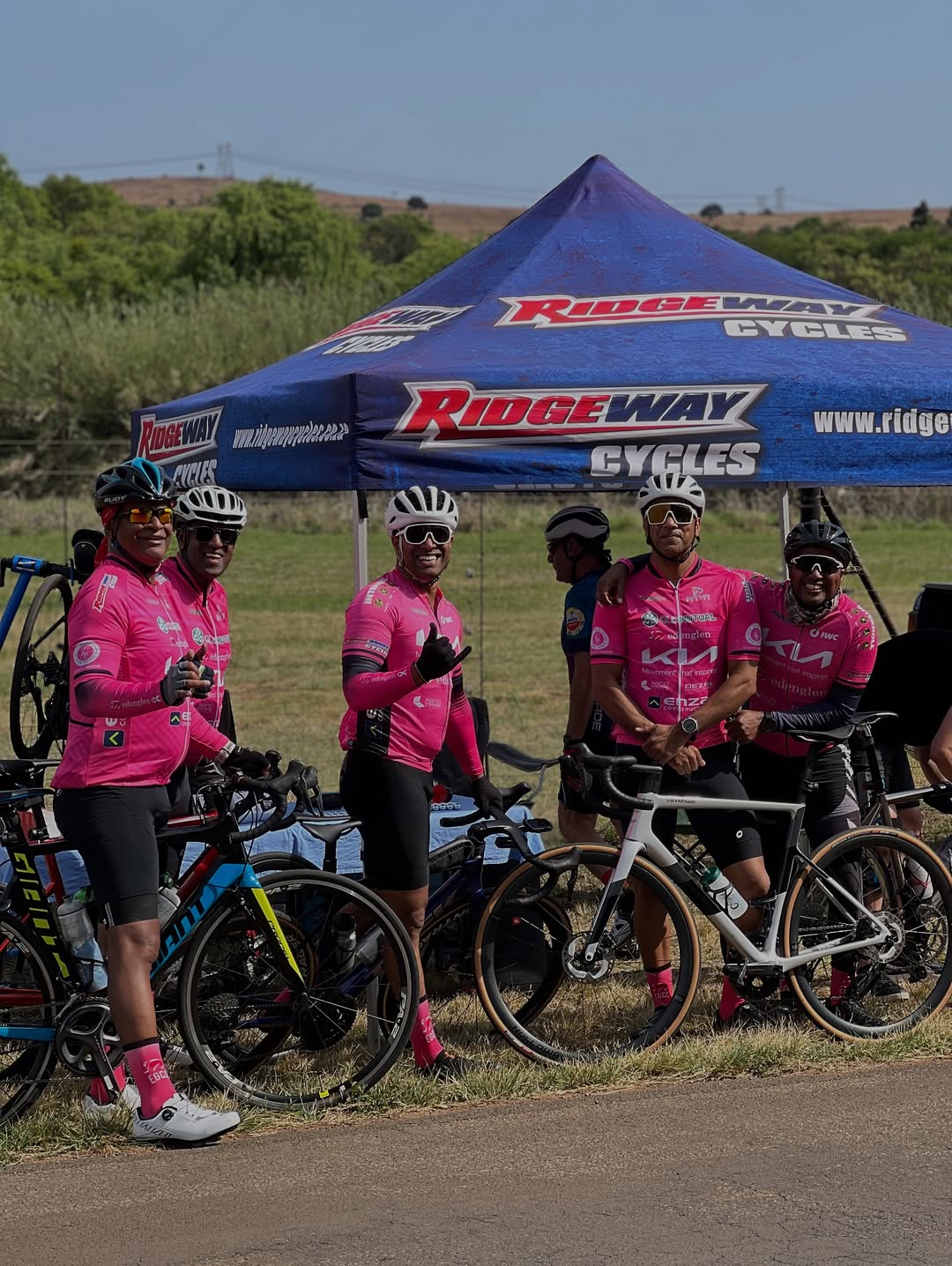 Images from the the @edenglencyclingclub @cancerassociationofsouthafrica Paint the Cradl – Copy (2)