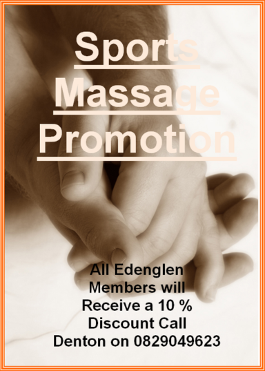 Sports Massage promotion